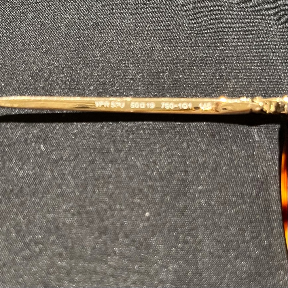 Prada Tortoiseshell Cat-Eye Glasses Used No Lens - Picture 7 of 11